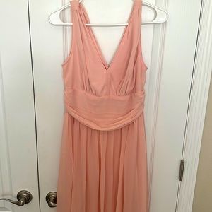 Like New, light Pink dress. size: XL